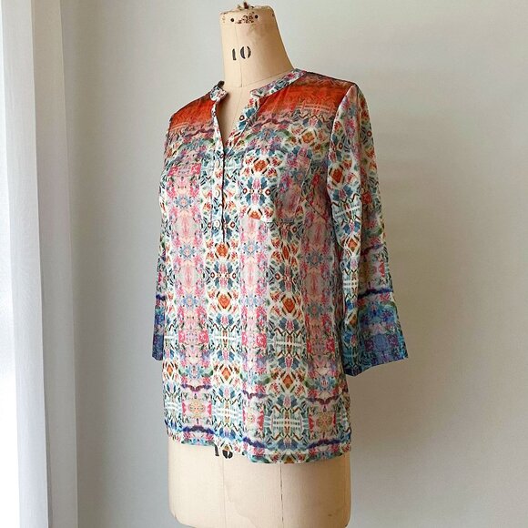 Charlie B multi colour tunic - Picture 12 of 13